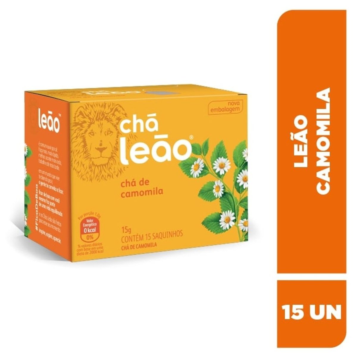 Chá Leão Camomila Envelope 1.6gx15