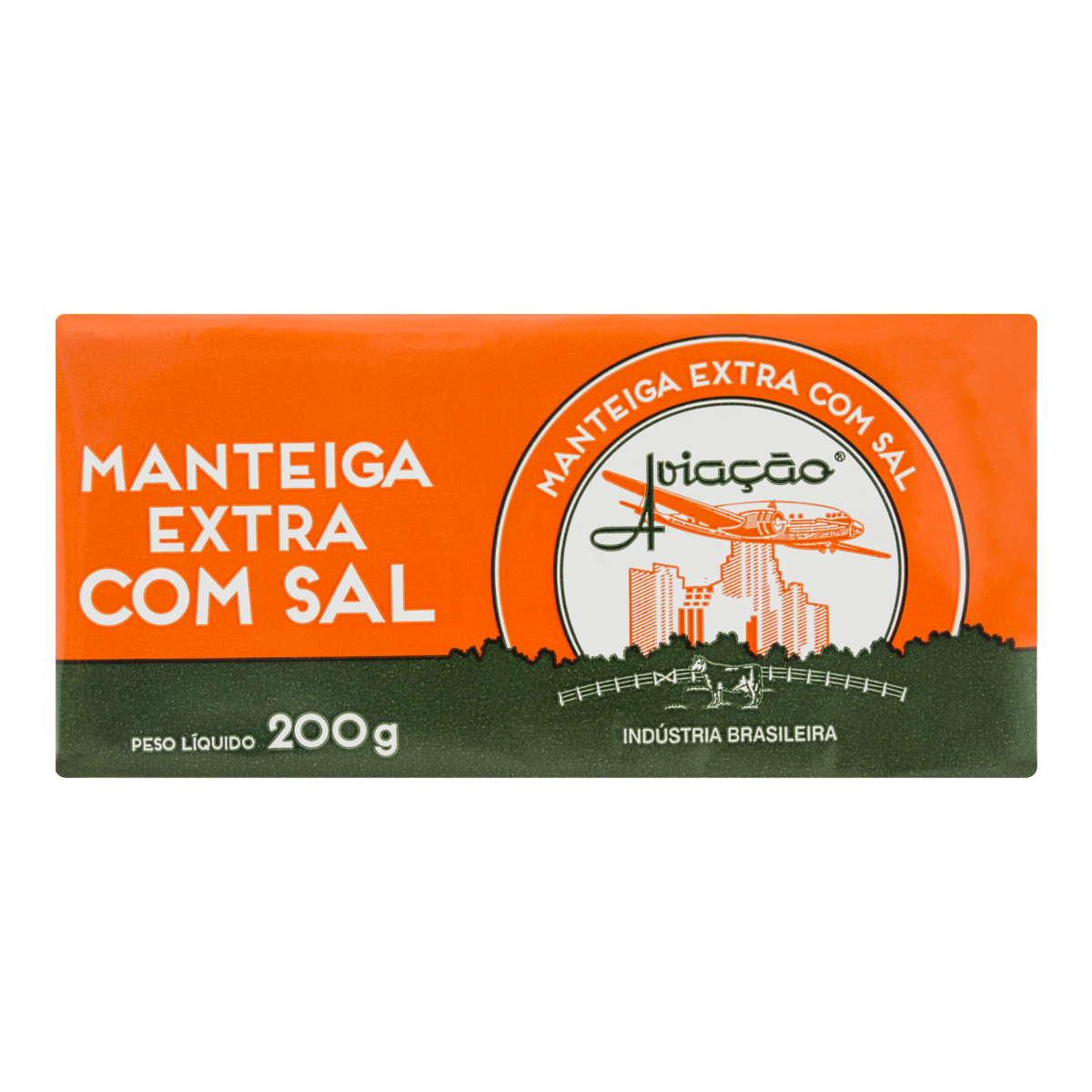 Manteiga Extra com Sal Aviação 200g