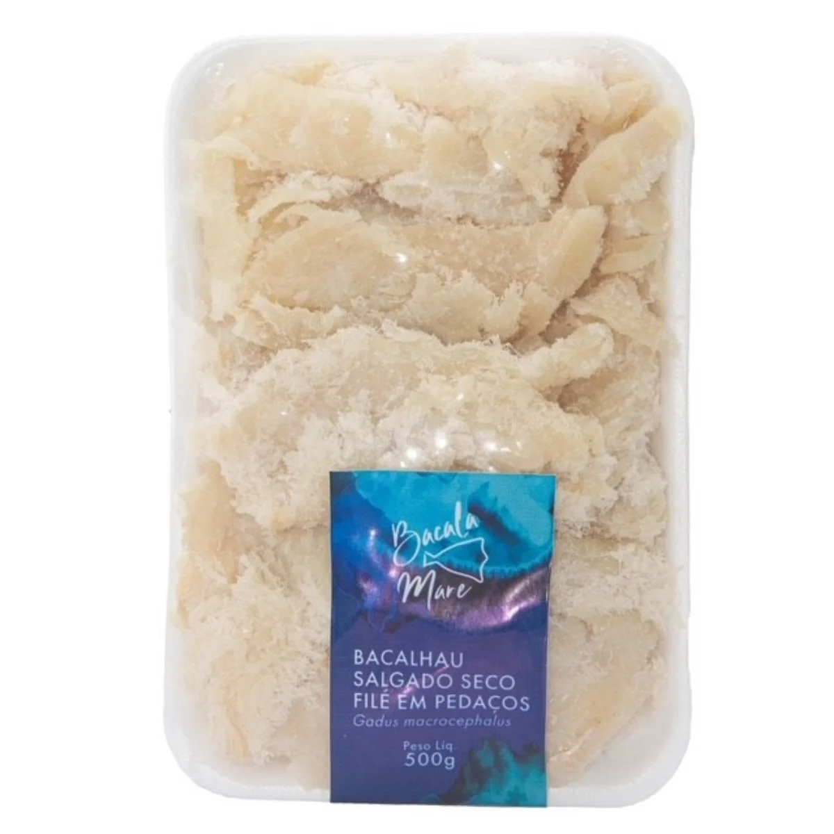 Bacalhau em Pedaços Bandeja 500g