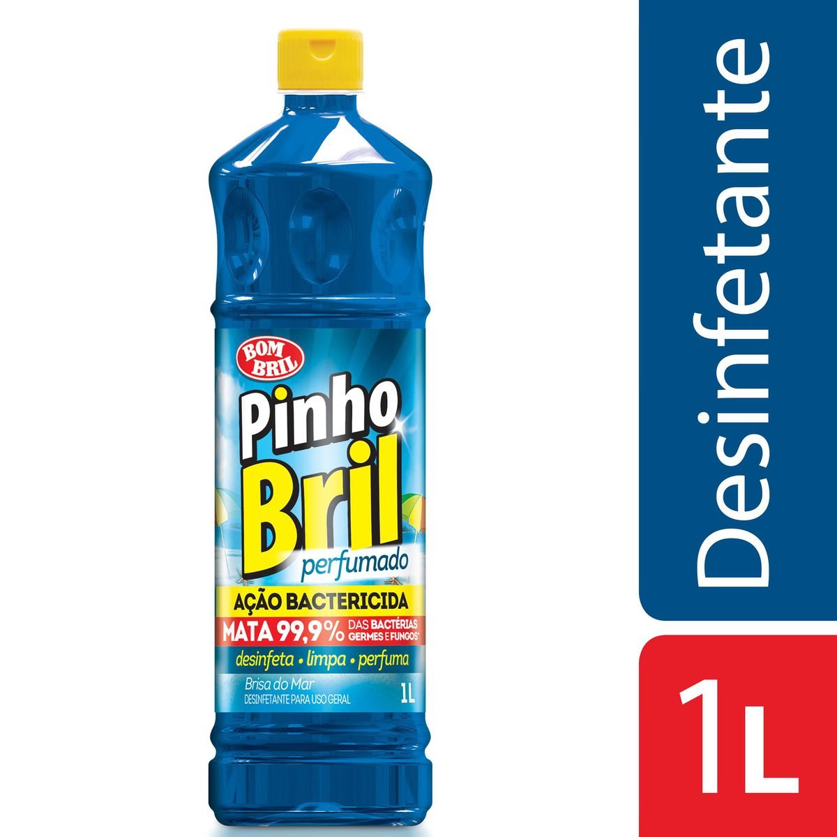 Desinfetante Brisa do Mar Pinho Bril Squeeze 1l