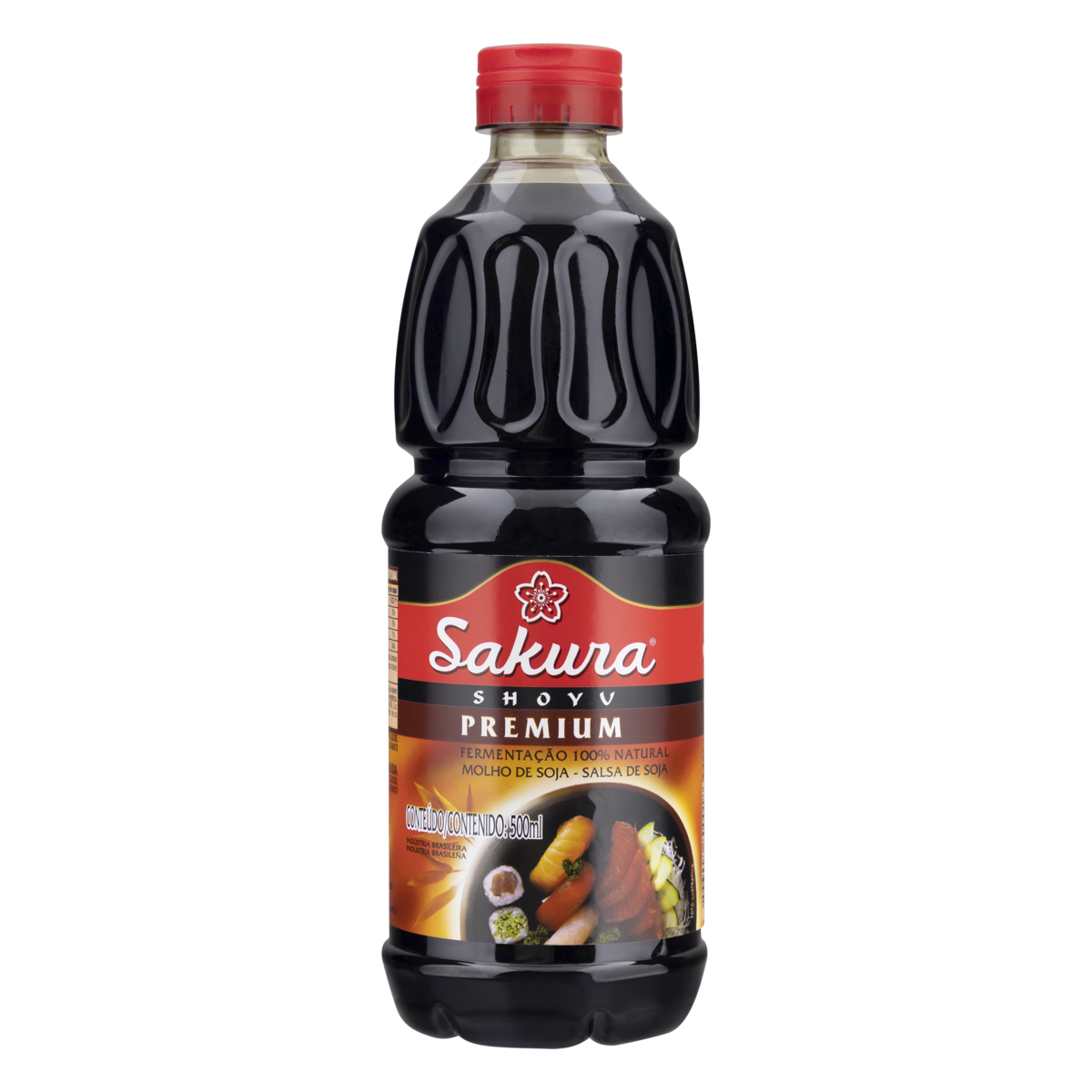 Molho Shoyu Sakura Premium Garrafa 500ml