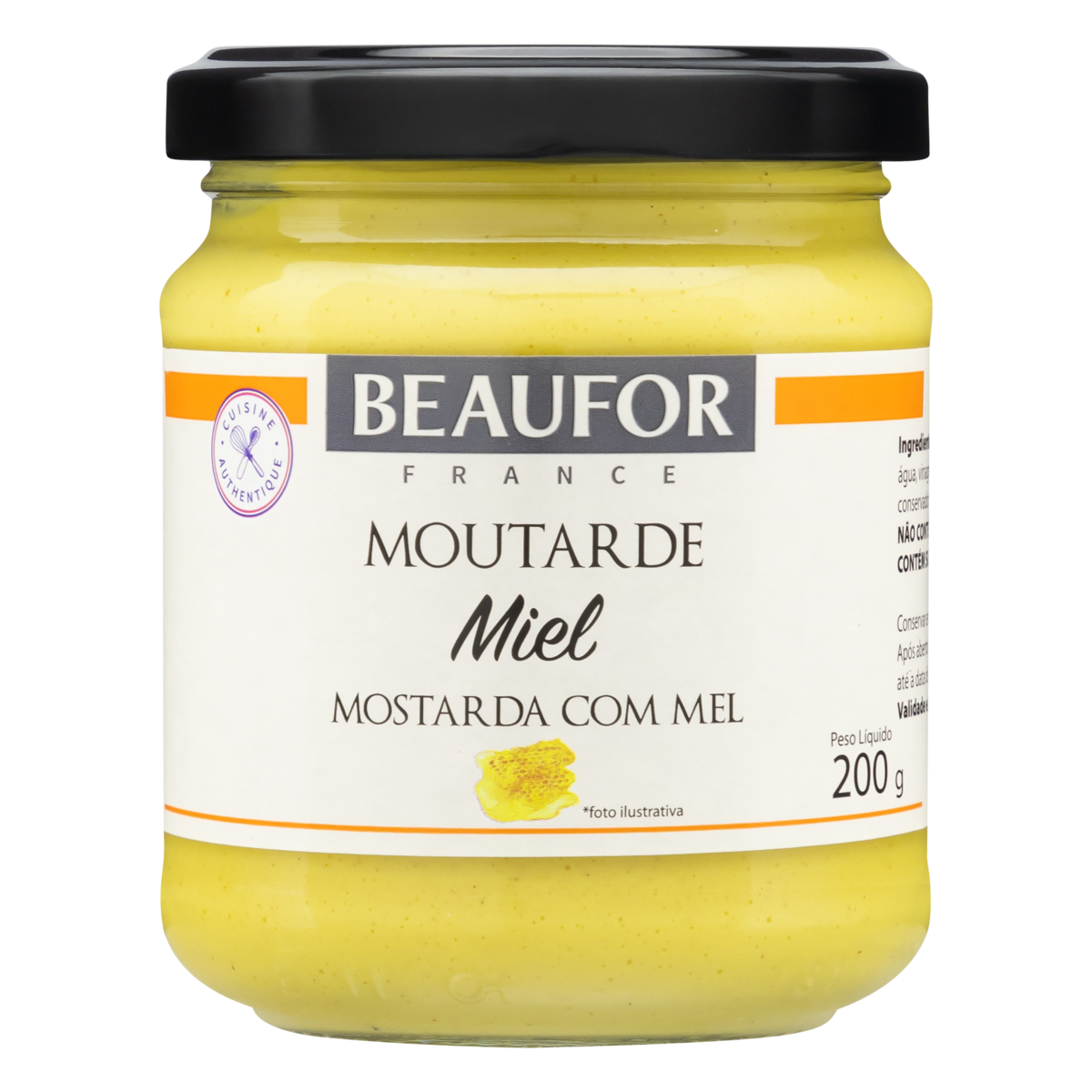 Mostarda BEAUFOR MIEL 200G