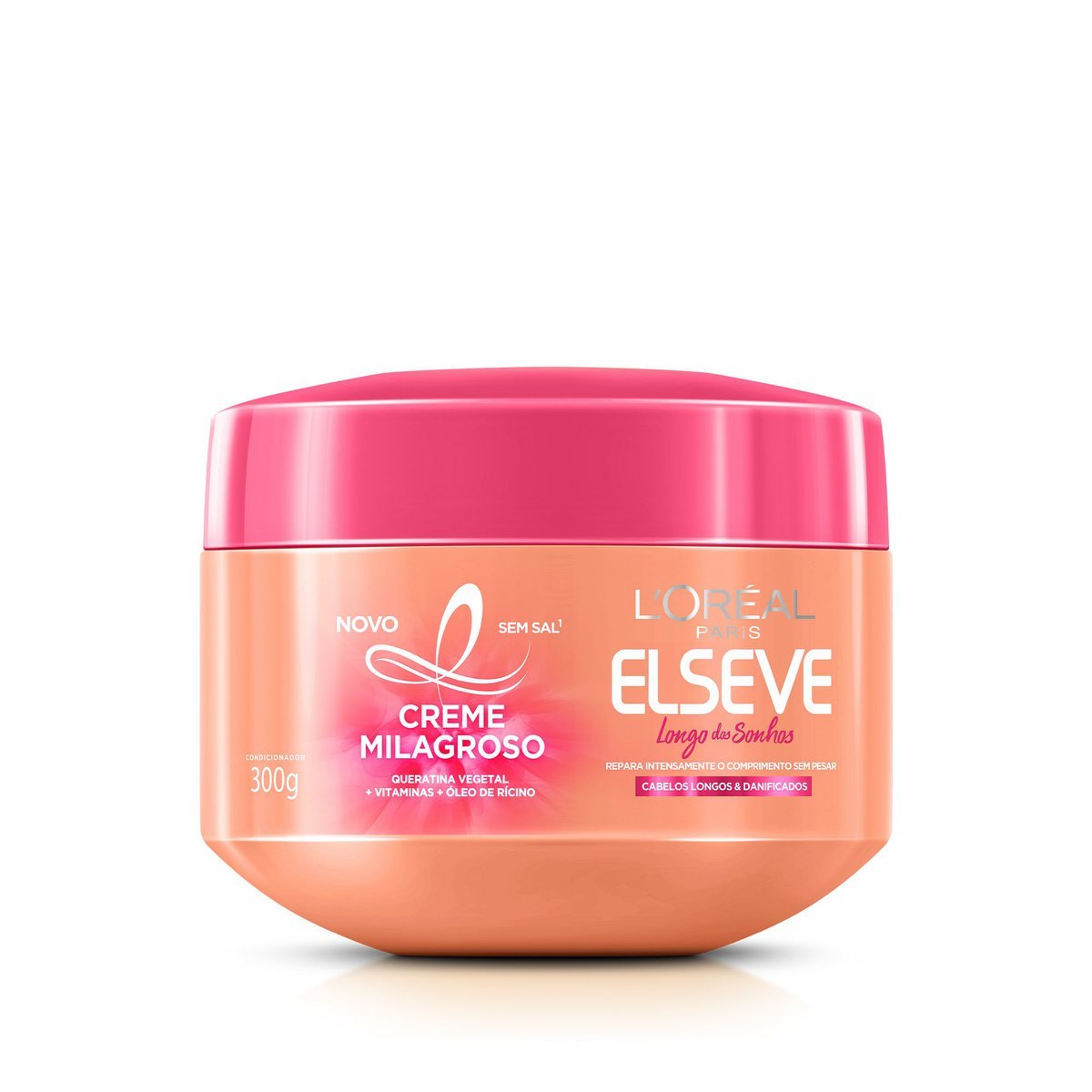Creme de tratamento Elseve Longo dos Sonhos L'Oréal Paris 300g