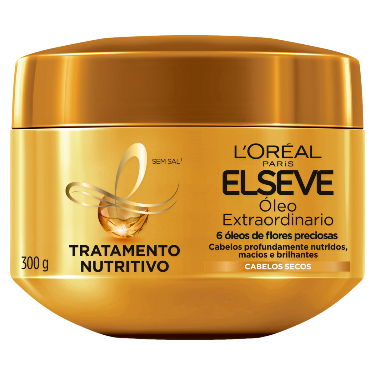Tratamento Nutritivo Loréal Paris Elseve Óleo Extraordinário Pote 300g