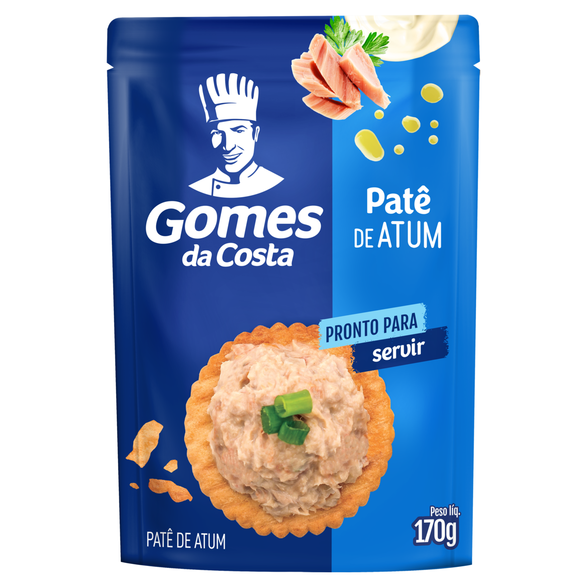Patê de Atum Gomes da Costa Sachê 170g