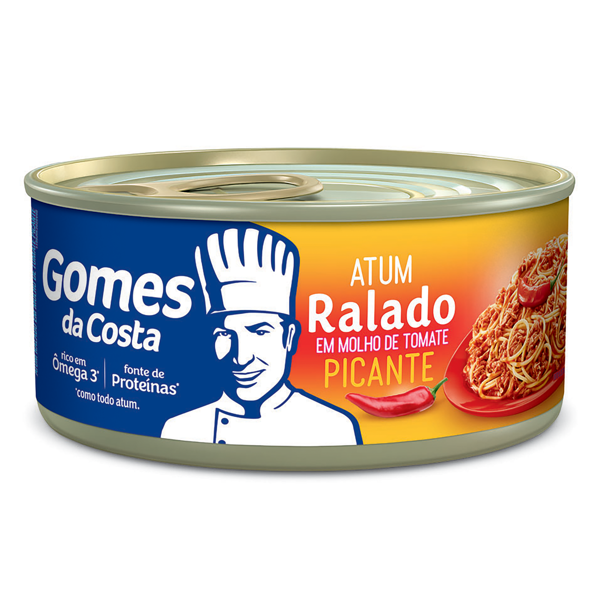 Atum Ralado ao Molho de Tomate Picante Gomes da Costa Lata 170g