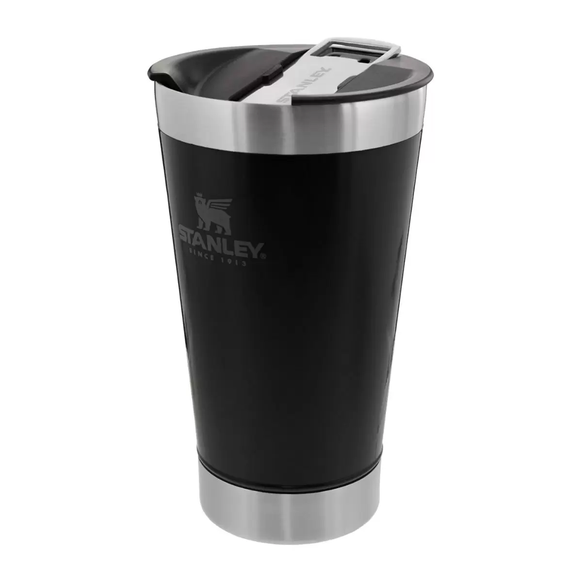 Copo Térmico de Cerveja com Tampa e Abridor 473ml Preto - STANLEY