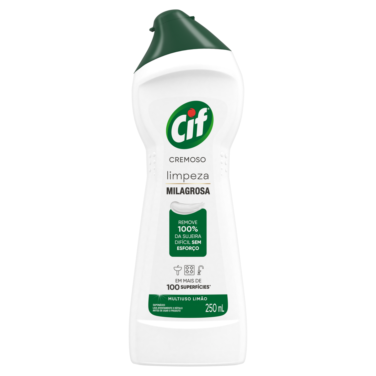 Cif Cremoso Limpeza Milagrosa Limão Para Casa 250 Ml