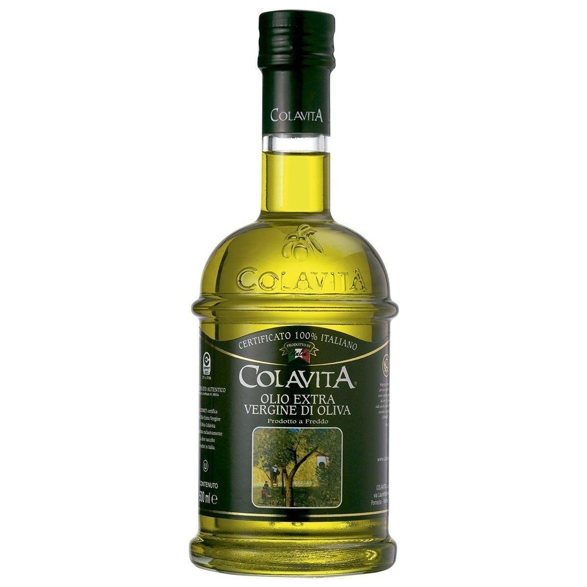 Azeite Italiano de Oliva Extra Virgem COLAVITA Vidro 500ml