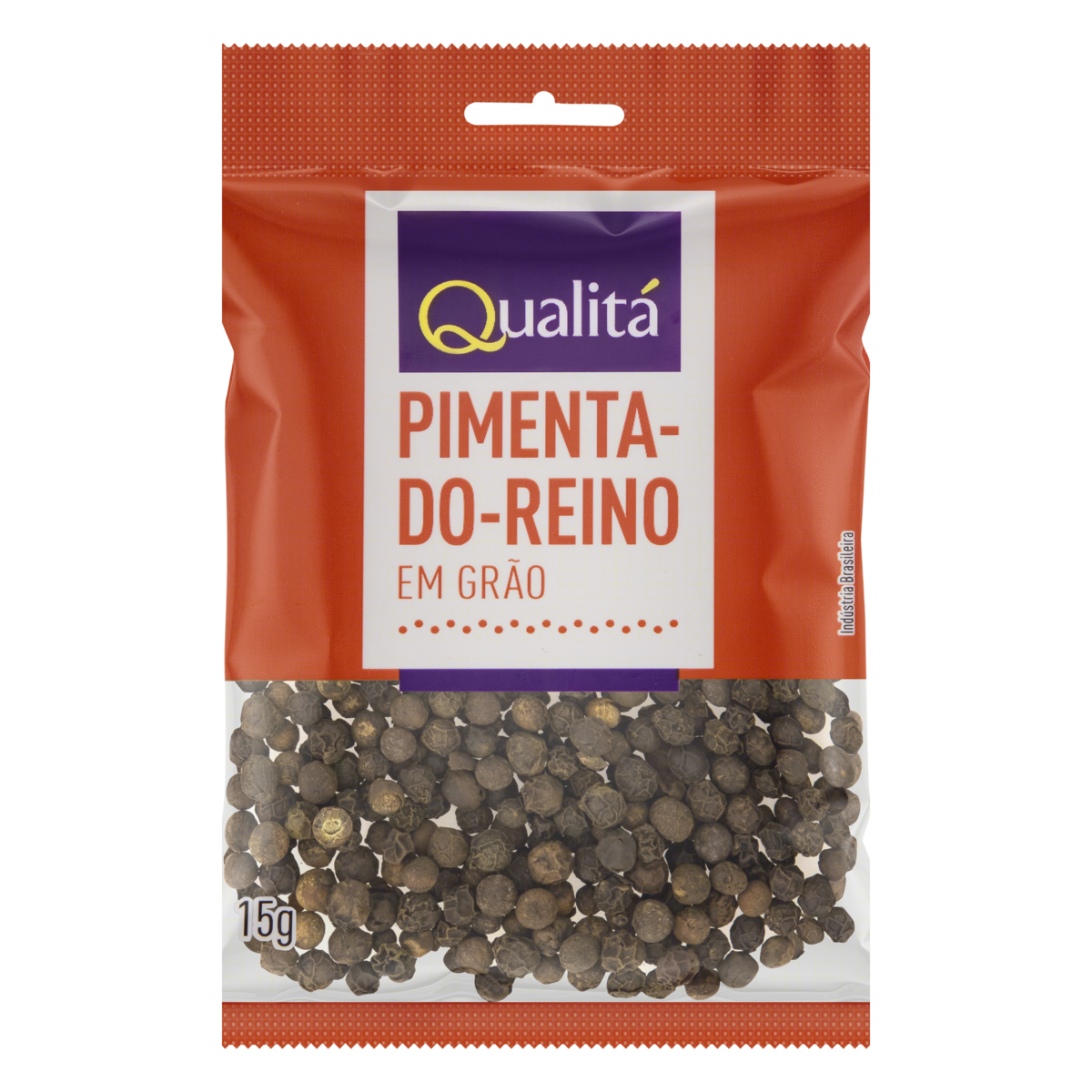 Pimenta-do-Reino em Grãos Qualitá Pacote 15g