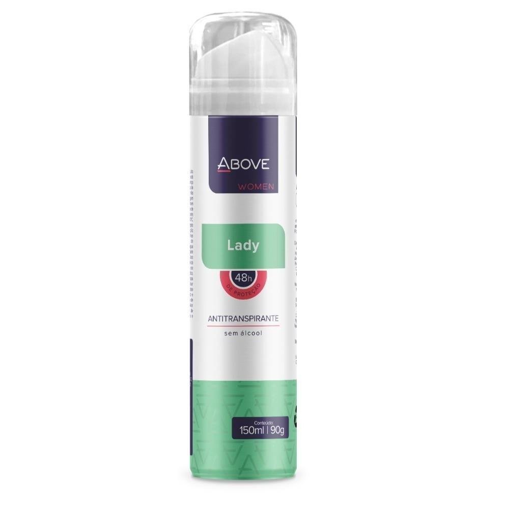 Antitranspirante Aerossol Lady Above Women 150ml Spray