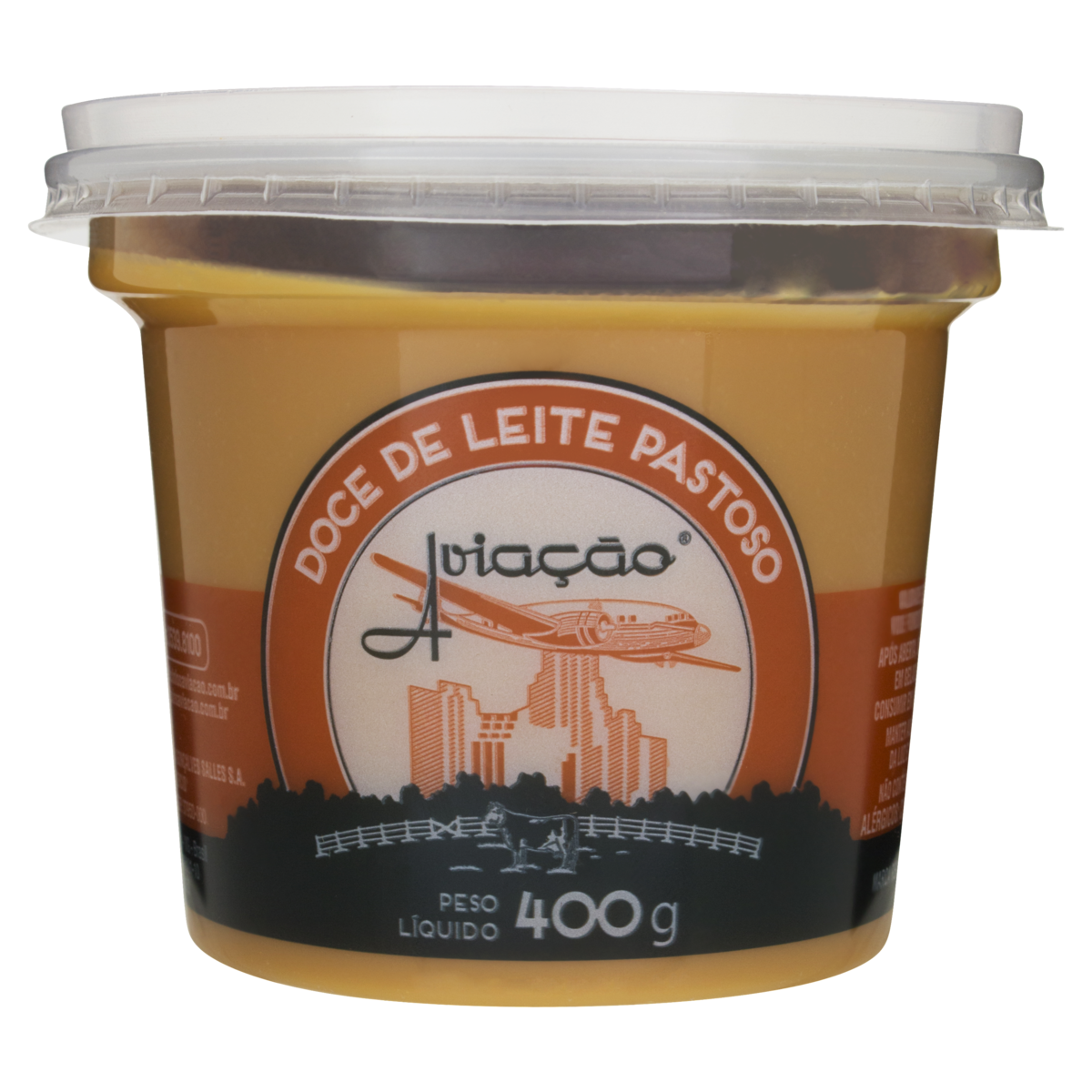 Doce de Leite Pastoso Aviação Pote 400g