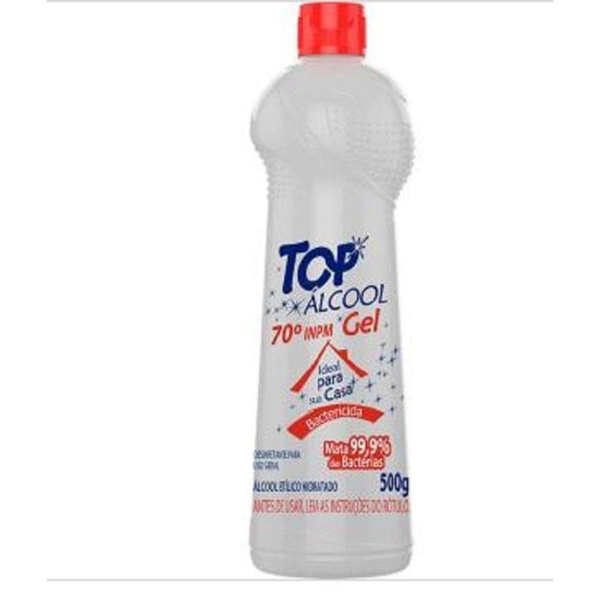 Álcool Gel TOP ALCOOL 500g