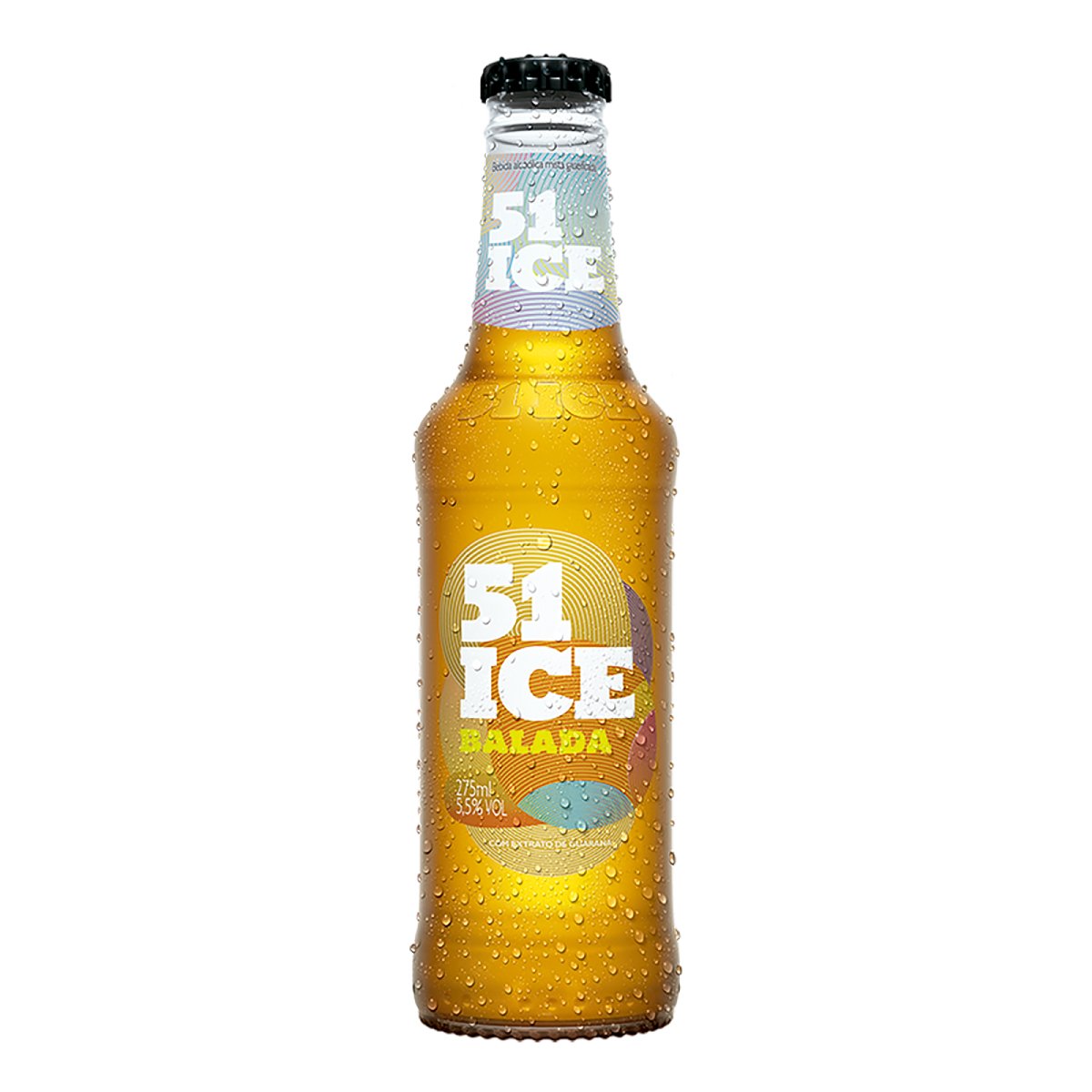 Bebida Mista Alcoólica Gaseificada Balada 51 Ice Garrafa 275ml