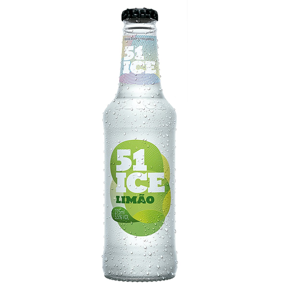 Bebida Mista Alcoólica Gaseificada Limão 51 Ice Garrafa 275ml