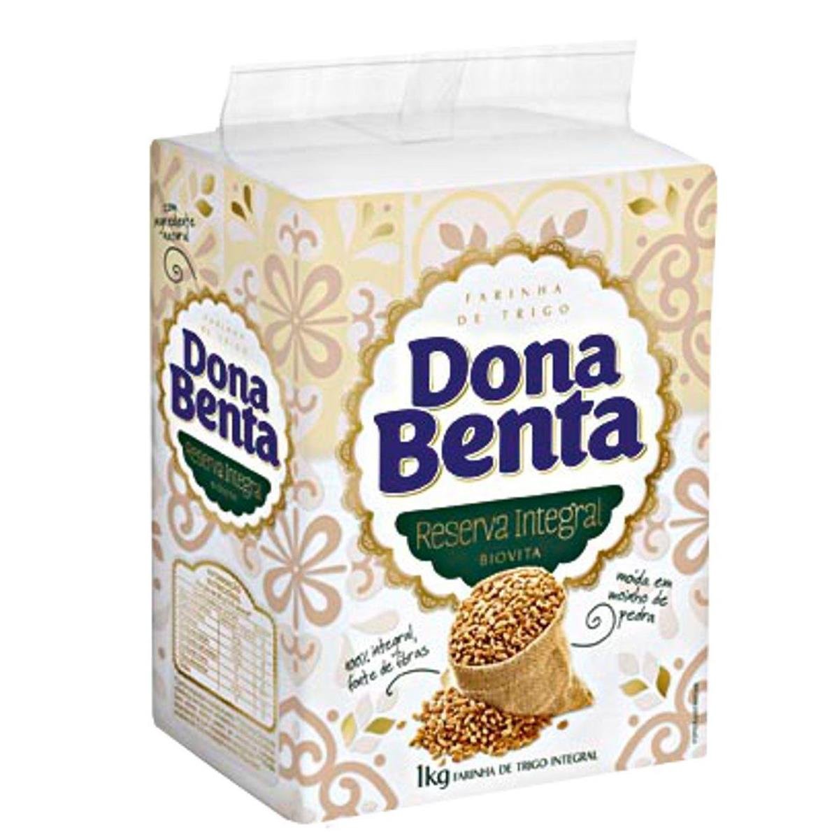 Farinha de Trigo Integral DONA BENTA à Vácuo 1kg