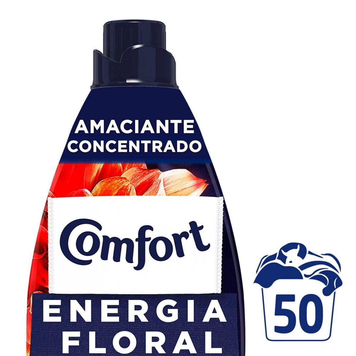Amaciante de Roupa Concentrado Energia Floral Comfort Frasco 1l