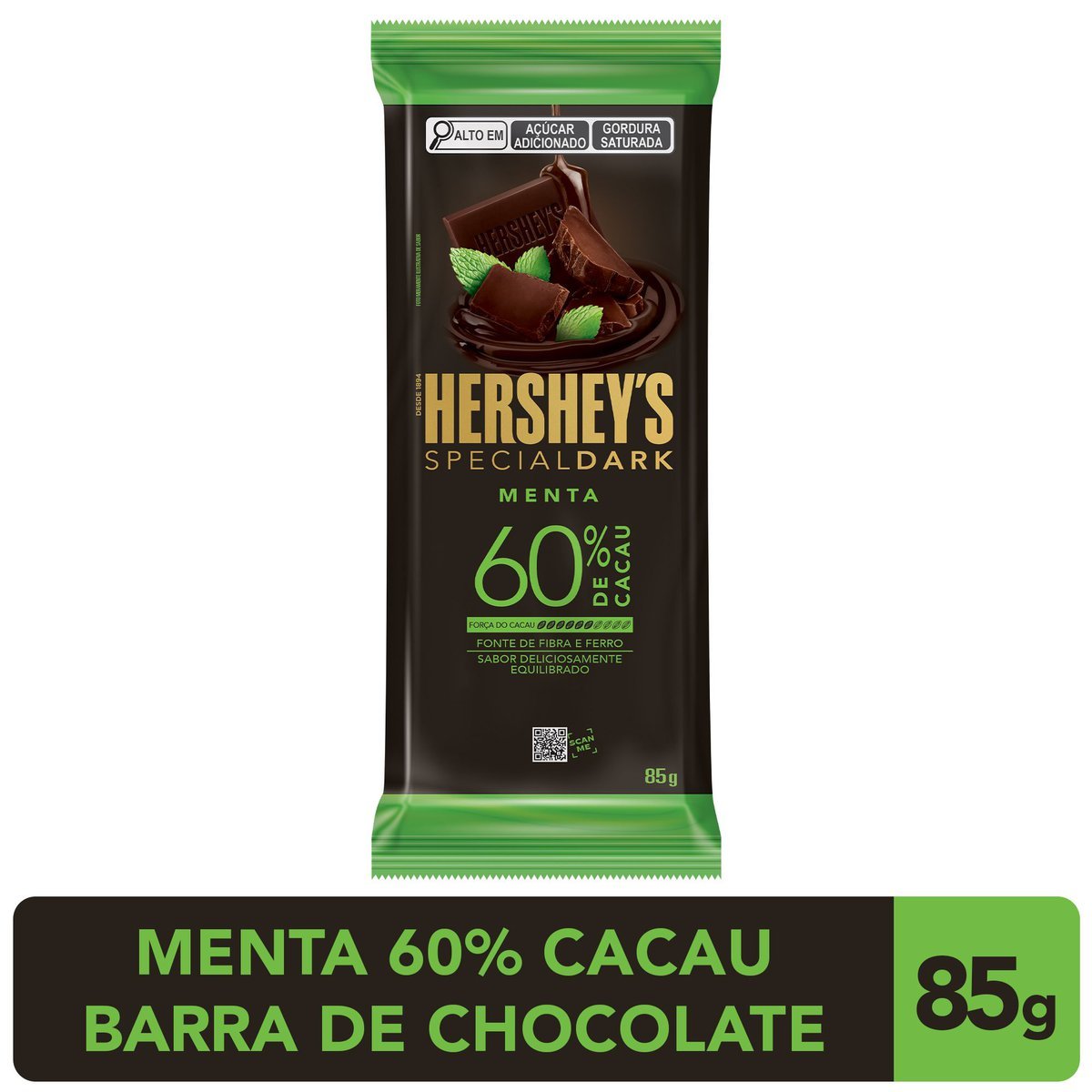 Chocolate Special Dark Menta 60% Hershey's - 85g