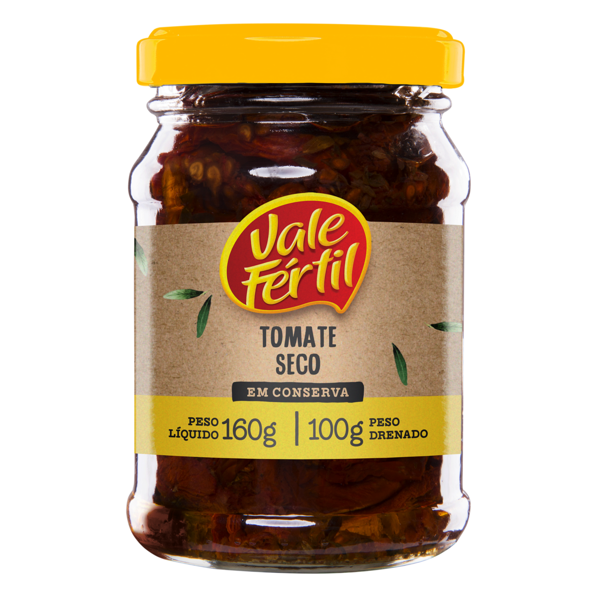Tomate Seco em Conserva Vale Fértil Vidro 100g