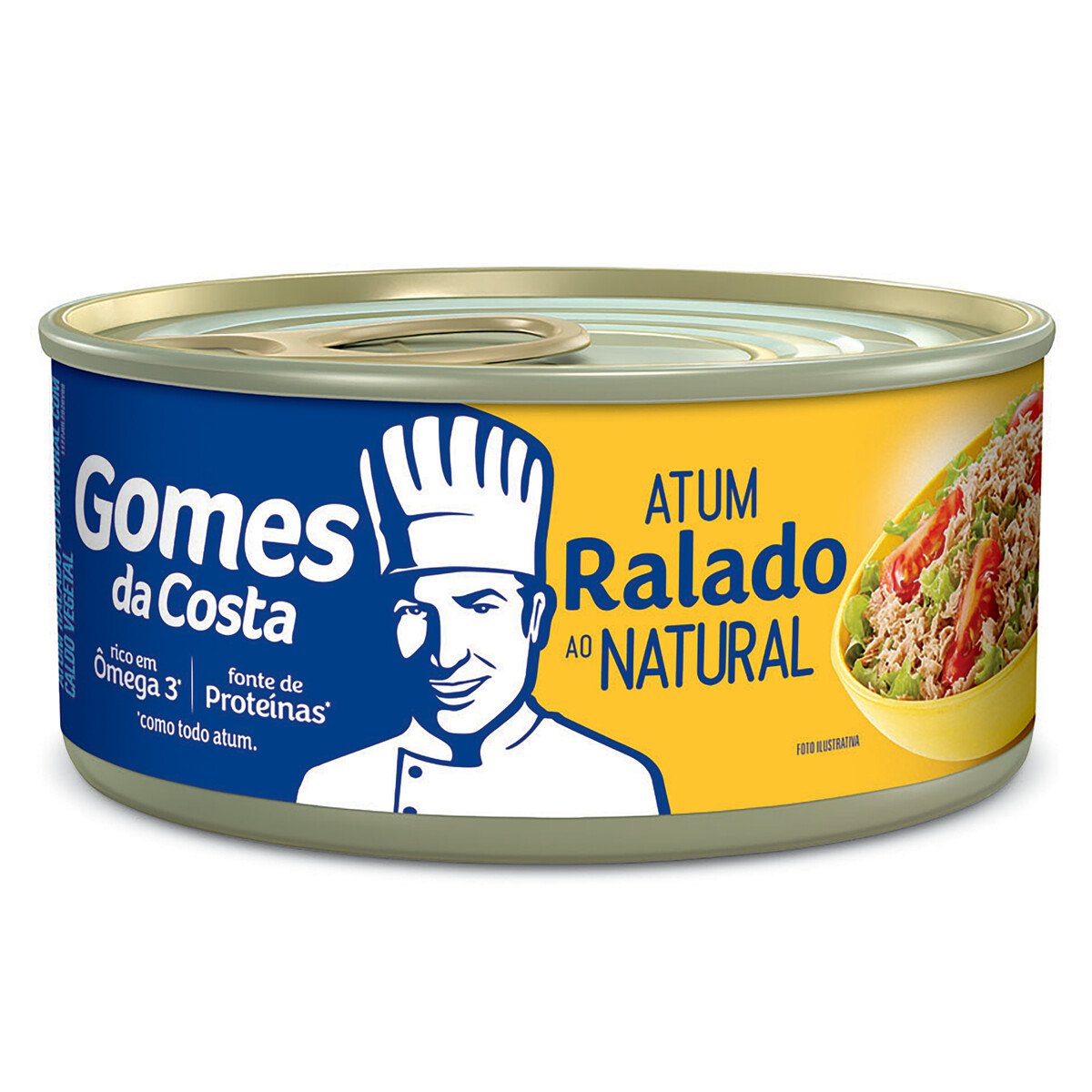 Atum Ralado ao Natural Gomes da Costa Lata 170g