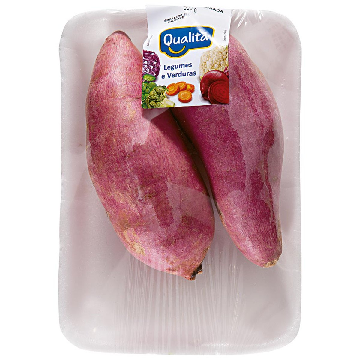 Batata Doce Rosada QUALITÁ Bandeja 500g