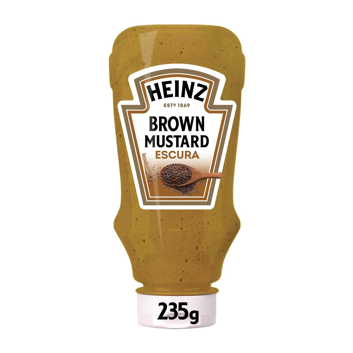 Mostarda Escura Heinz Squeeze 235g