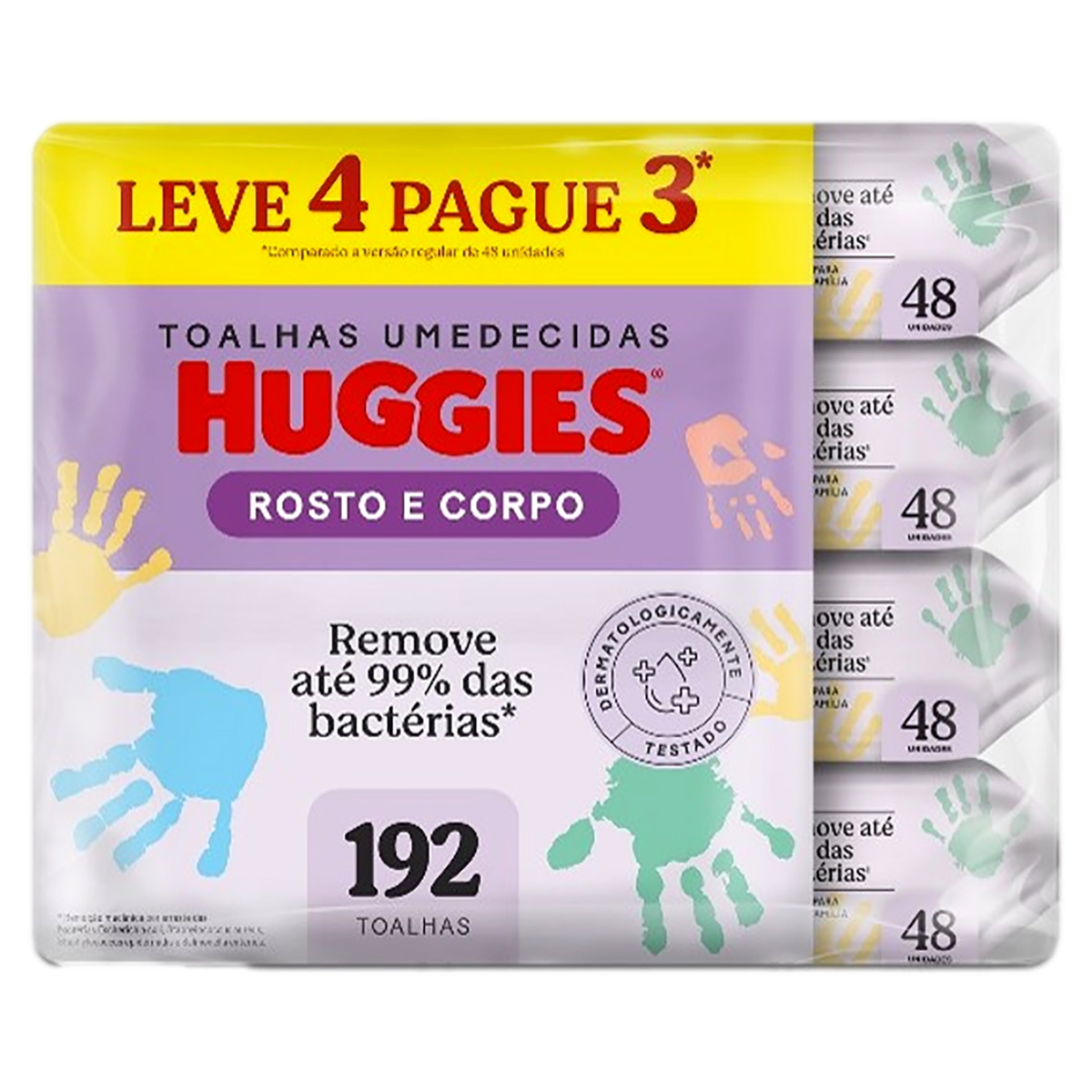 Lenço Umedecido Huggies One & Done  - Leve Mais por Menos