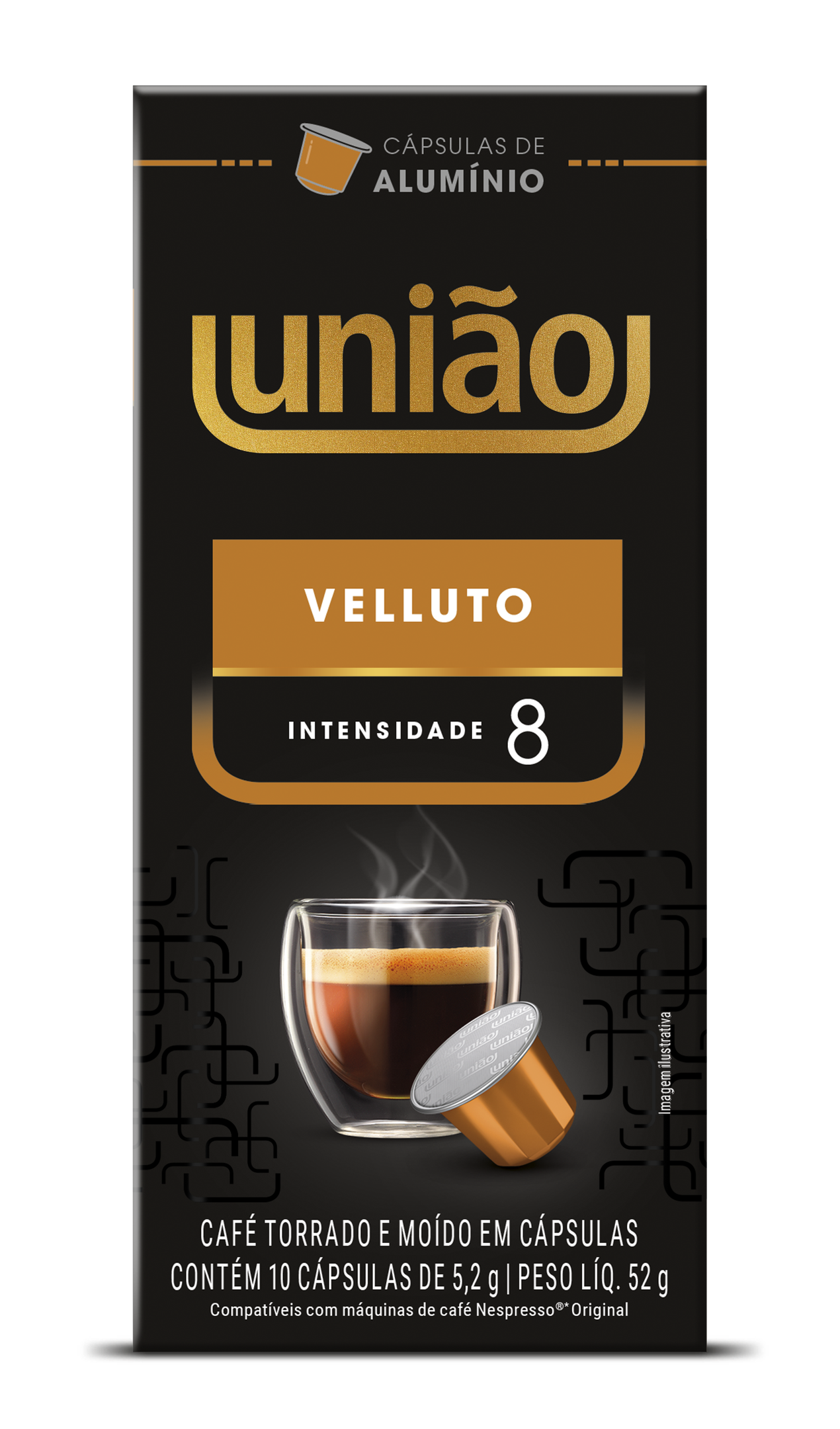 Cápsula União Velluto 10 unidades
