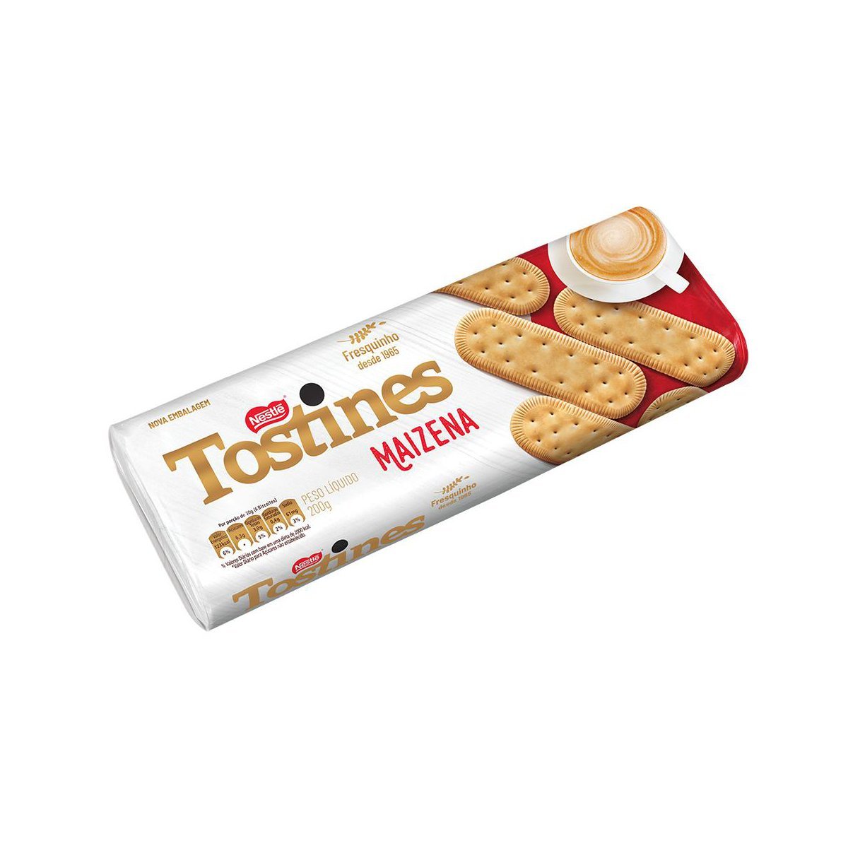 Biscoito NESTLÉ Tostines Maizena Pacote 200g