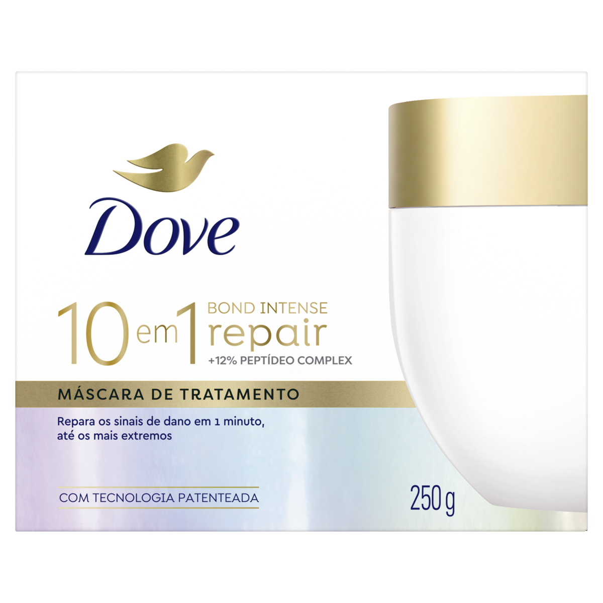 Máscara de Tratamento Dove Bond Intense Repair Caixa 250g