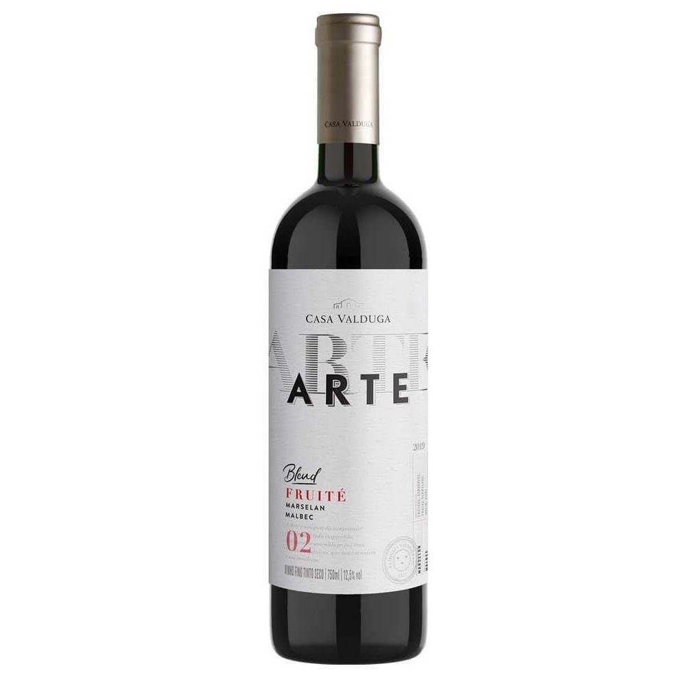 Vinho Tinto Brasileiro Casa Valduga Arte Malbec Marsellan 750ml