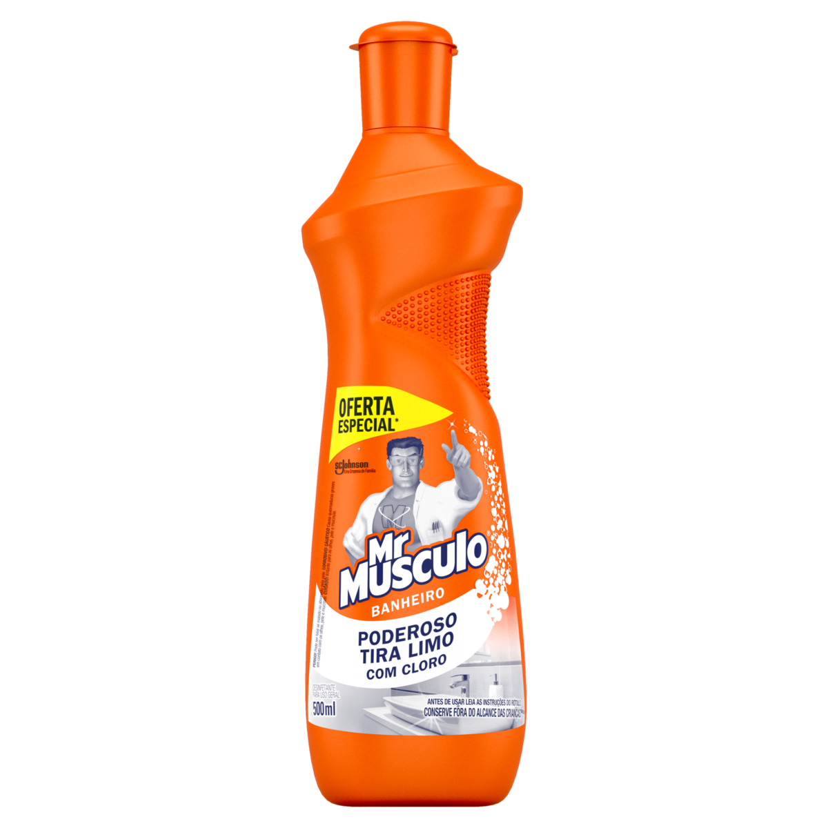 Desinfetante Banheiro Tira-Limo Mr Músculo Squeeze 500ml Oferta Especial