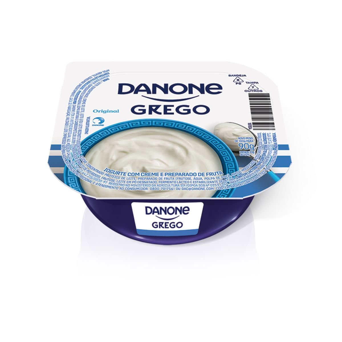 Iogurte Grego Tradicional Danone Pote 90g