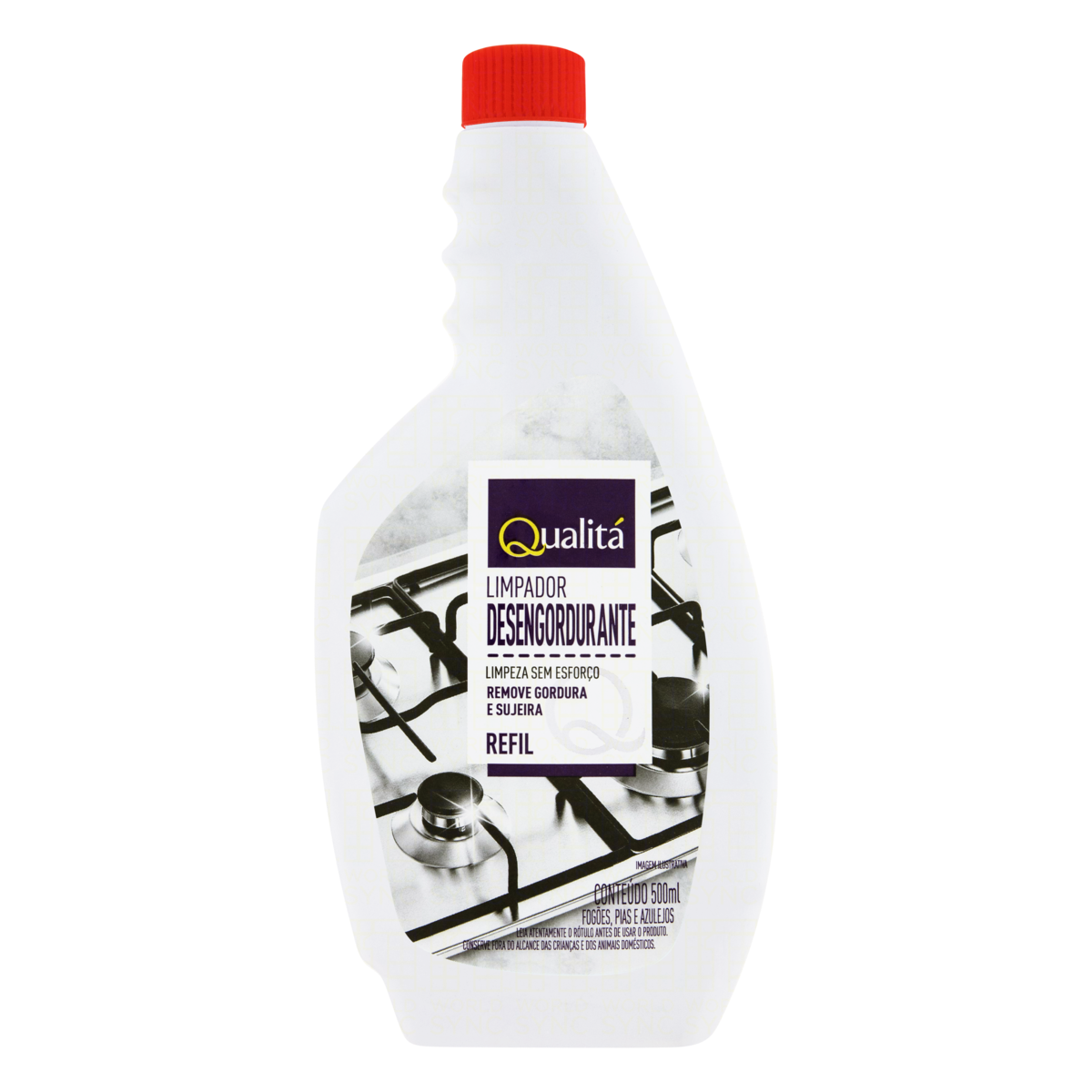 Limpador Desengordurante Qualitá Frasco 500ml Refil