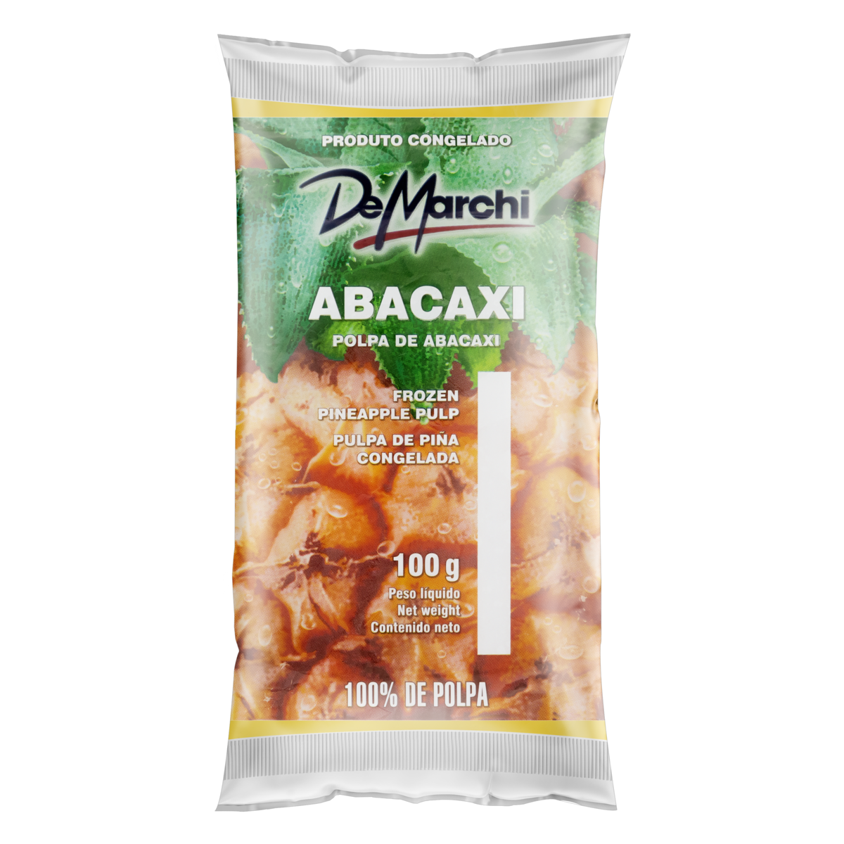 Polpa de Fruta Abacaxi De Marchi Pacote 100g