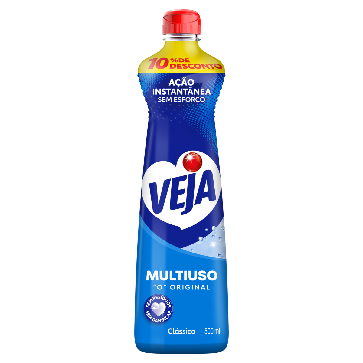 Limpador Multiuso Original Veja Gold Squeeze 500ml Grátis 10% de