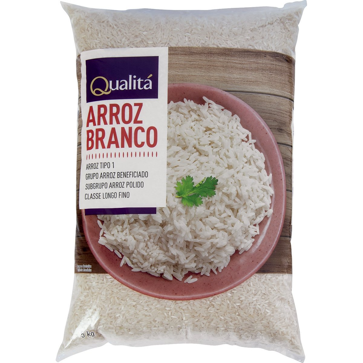 Arroz Branco Tipo 1 Qualitá Pacote 5kg