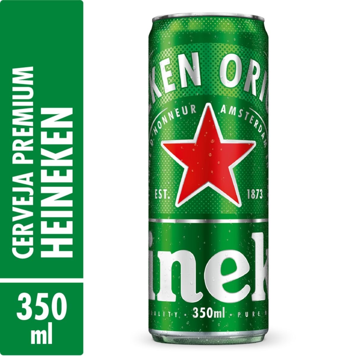 Cerveja Lager Heineken Lata 350ml