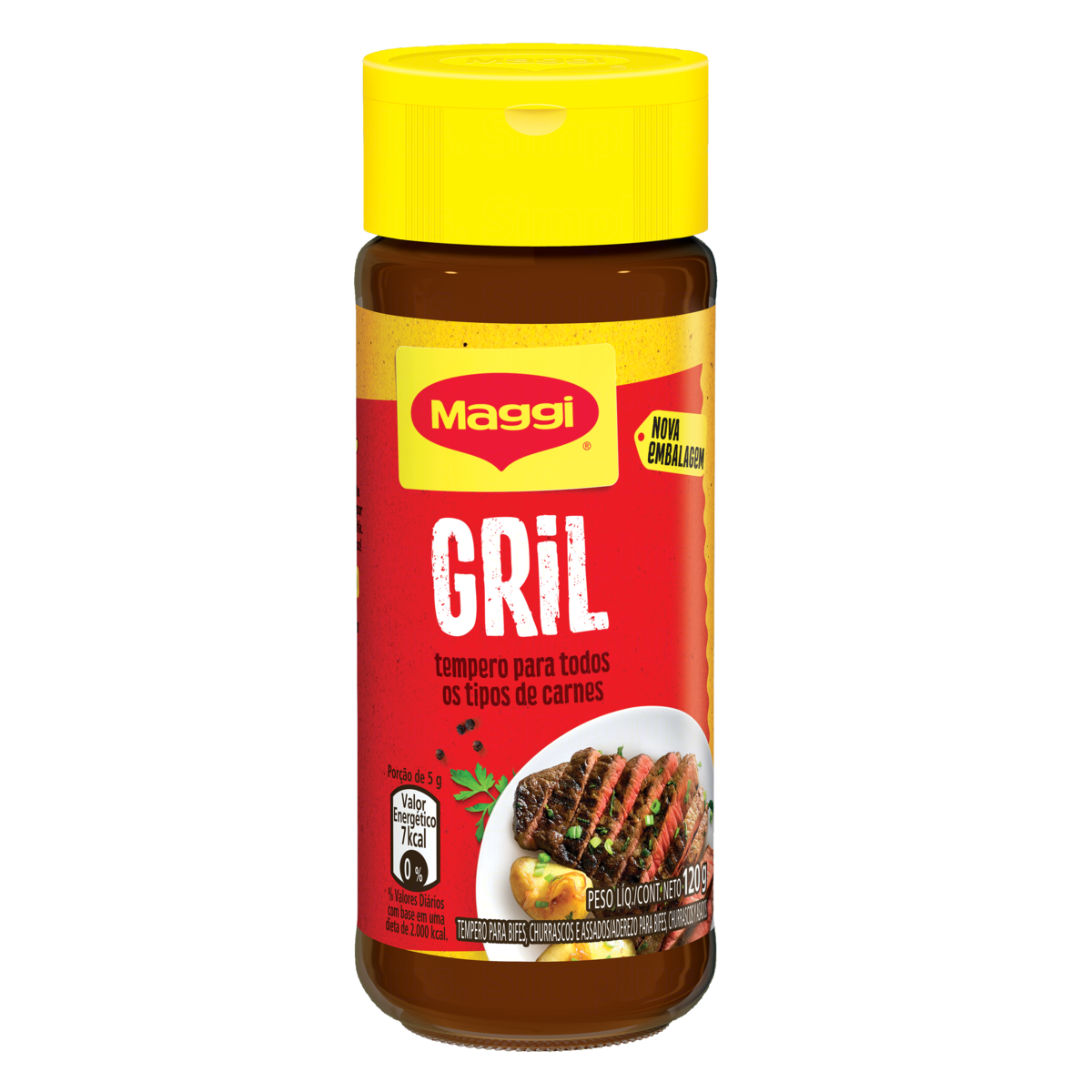 MAGGI Gril Tempero Vidro 120g