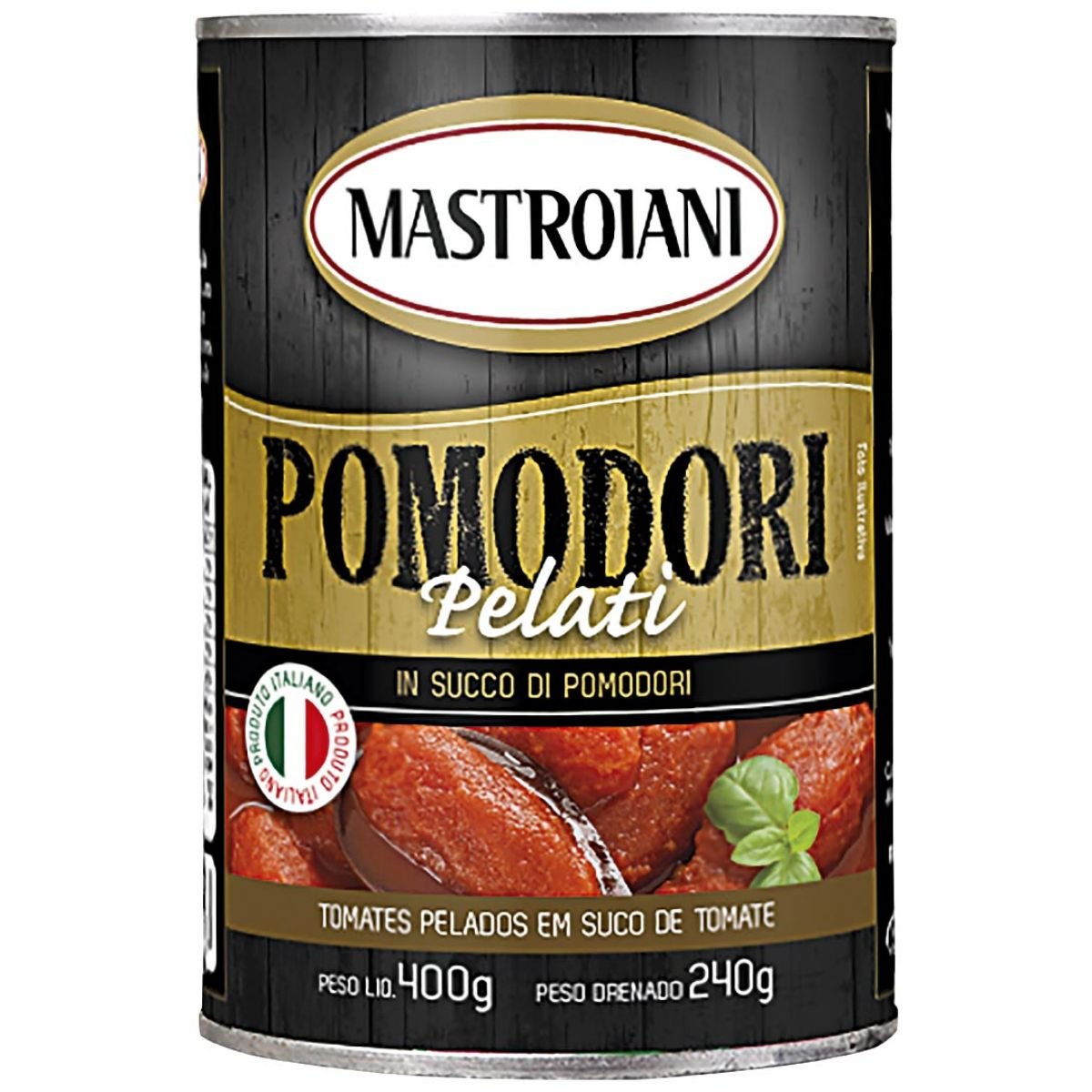 Tomate Pelado MASTROIANI Lata 400g