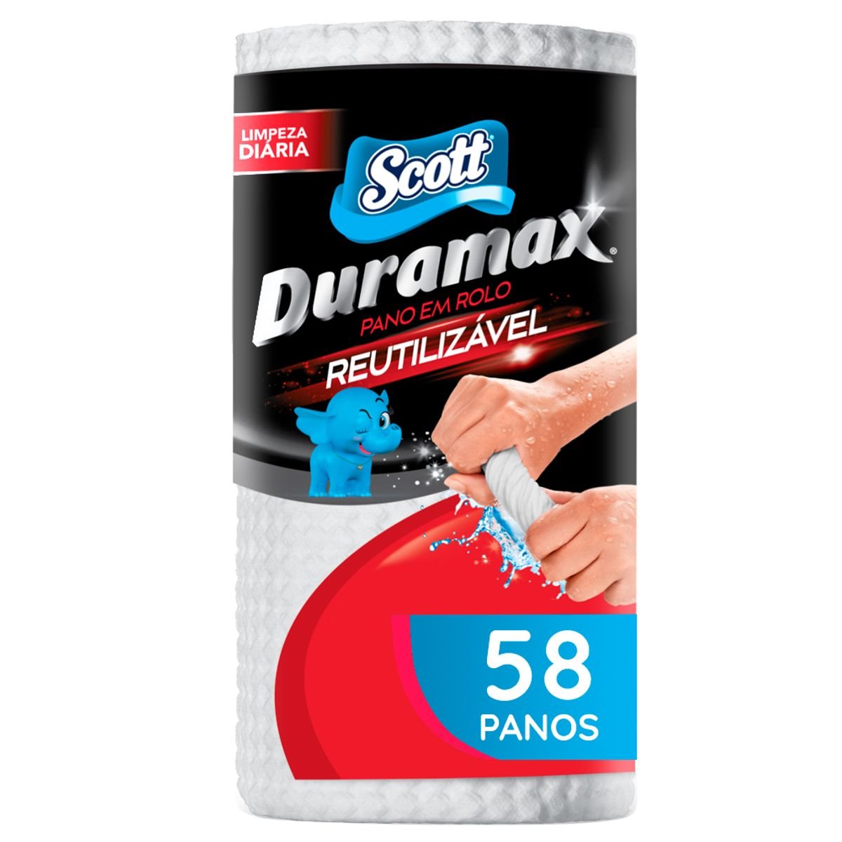 Pano Branco Scott Duramax 58 Unidades