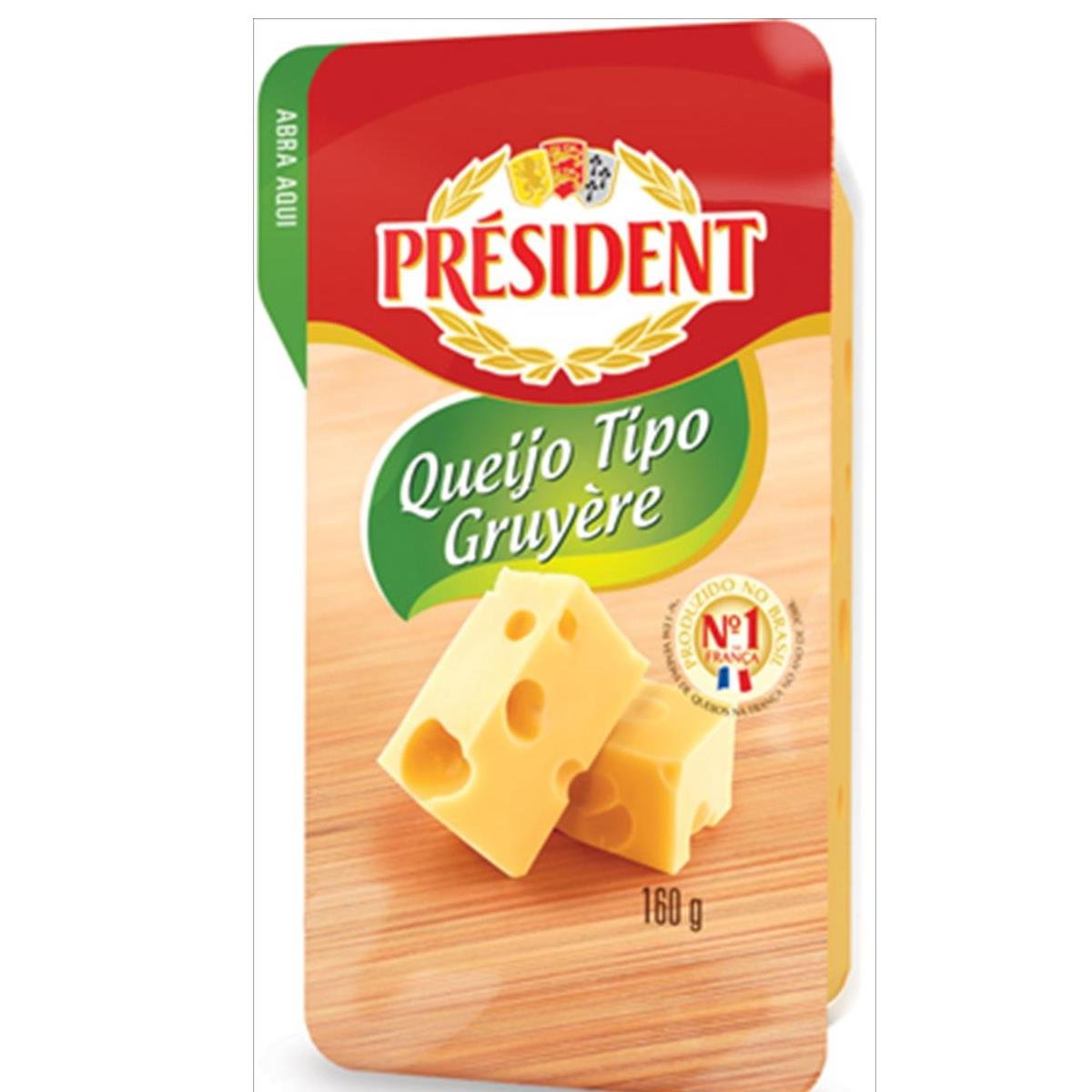 Queijo Gruyère Président 160g