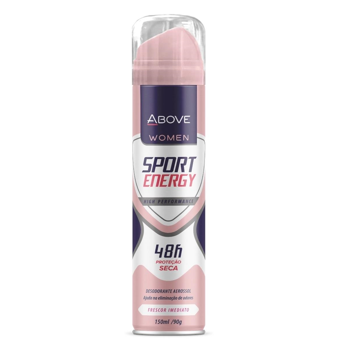Antitranspirante Aerossol Sport Energy Above Women 150ml Spray