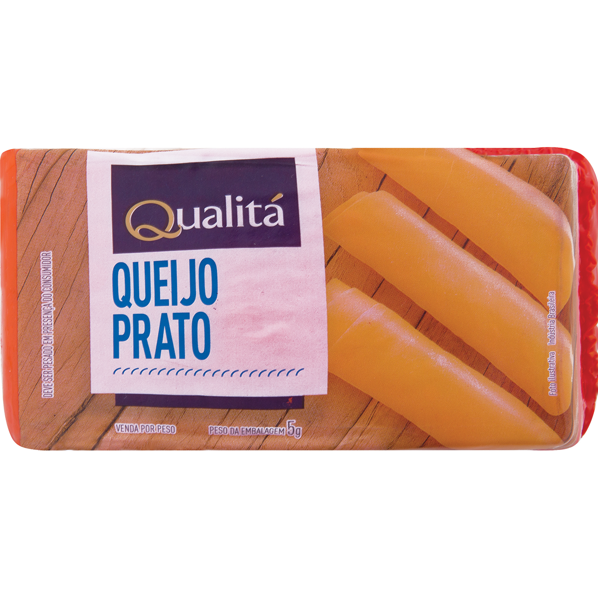 Queijo Prato Lanche Qualitá Peça 470g