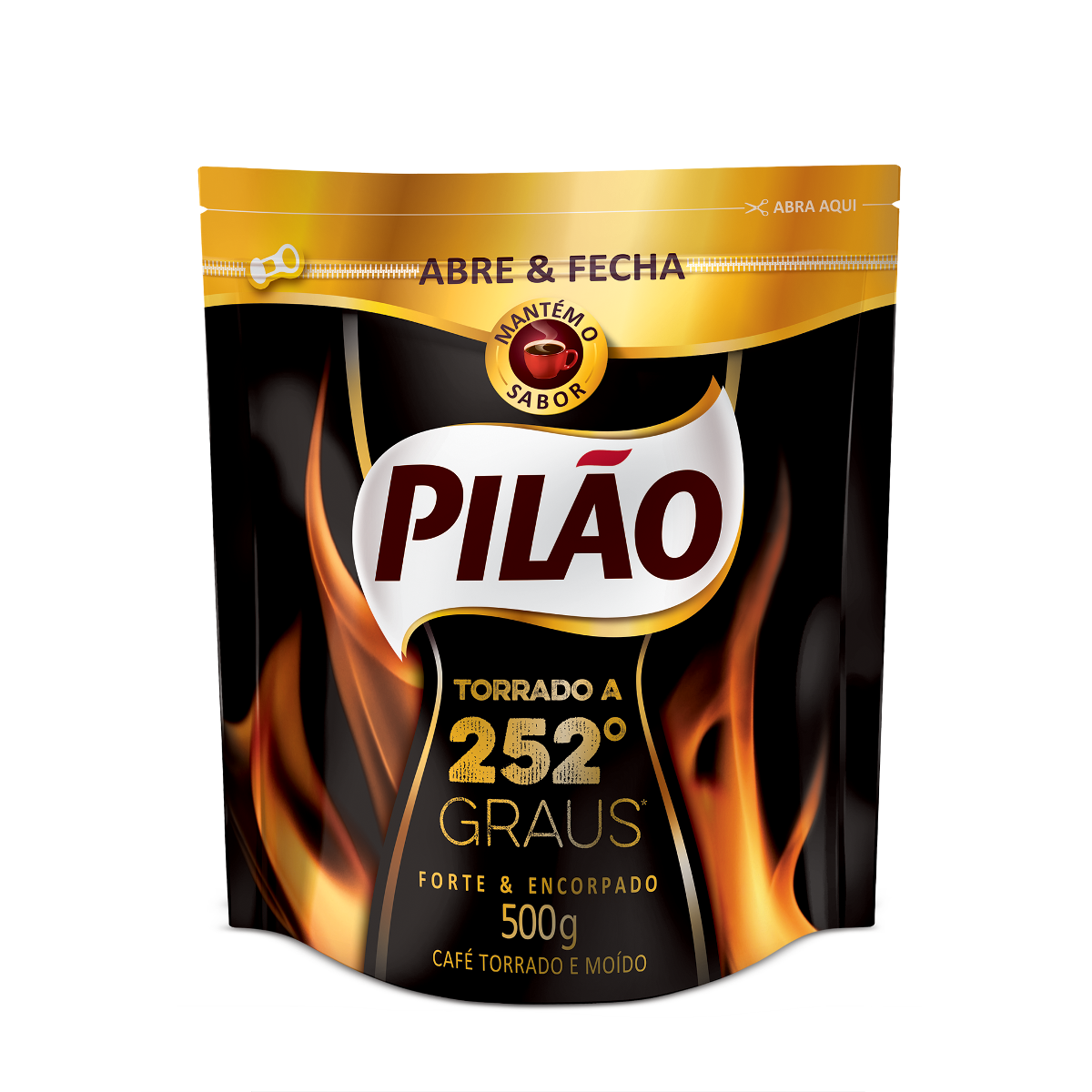 Café Torrado e Moído Pilão 252 Graus Pouch 500g