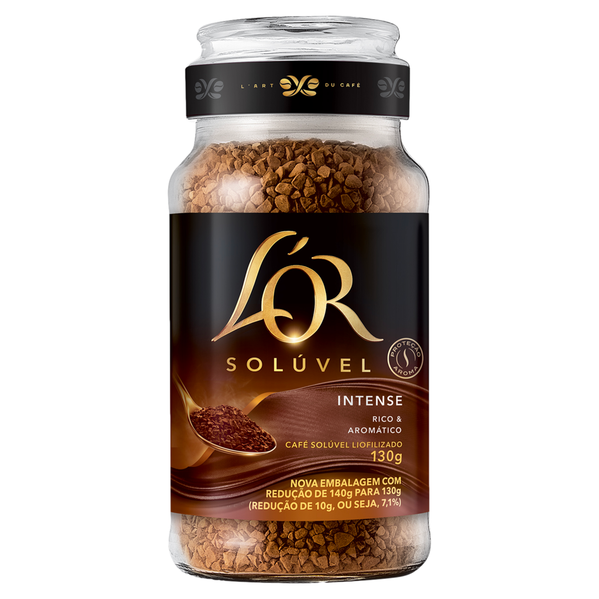 Café Solúvel Liofilizado Intense Lor Vidro 130g