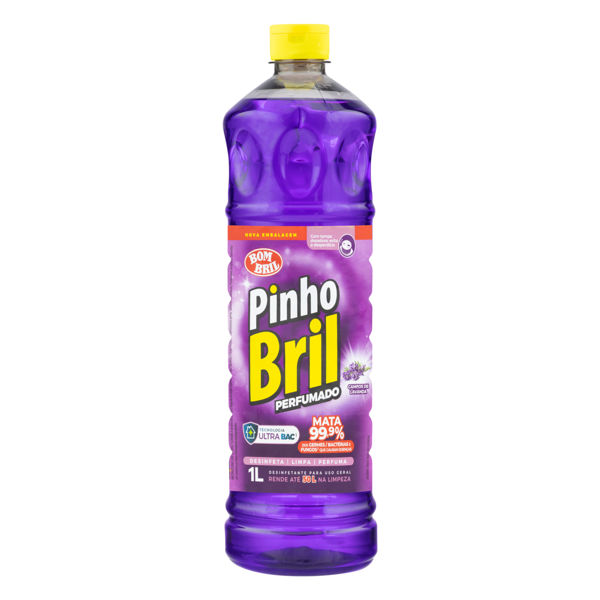 Desinfetante Campos de Lavanda Pinho Bril Squeeze 1l