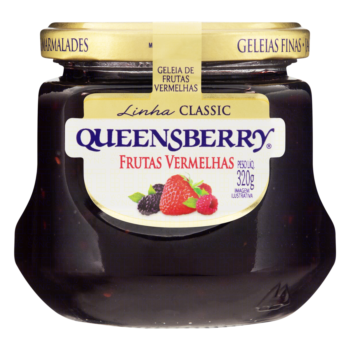 Geleia Frutas Vermelhas Queensberry Classic Vidro 320g