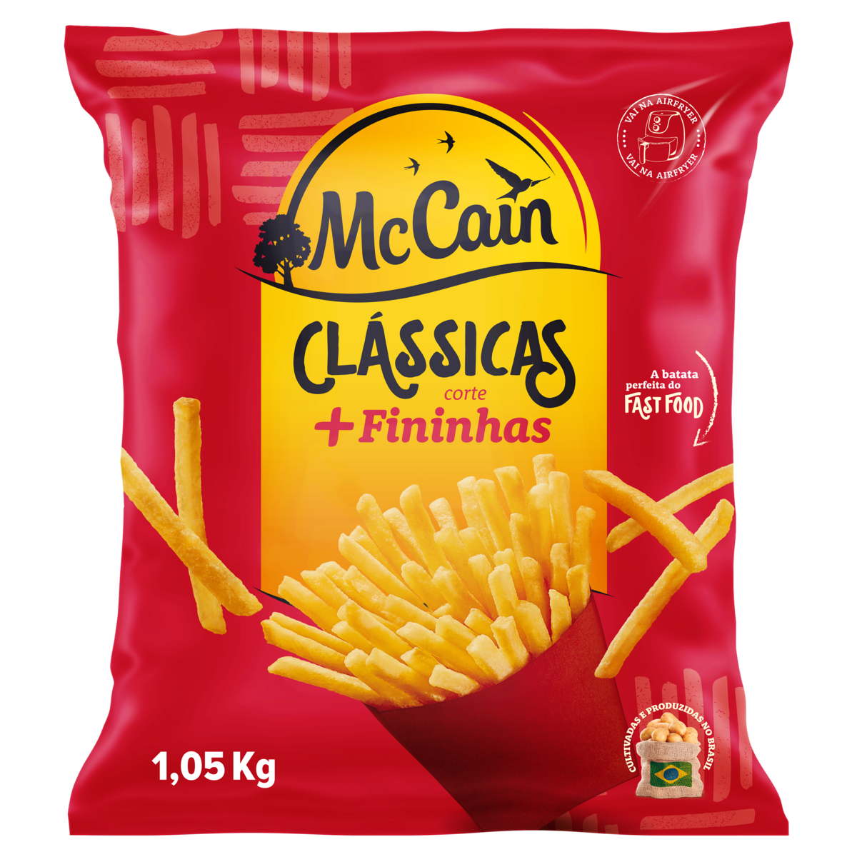 Batata Congelada Clássica Fininha McCain 1,05kg