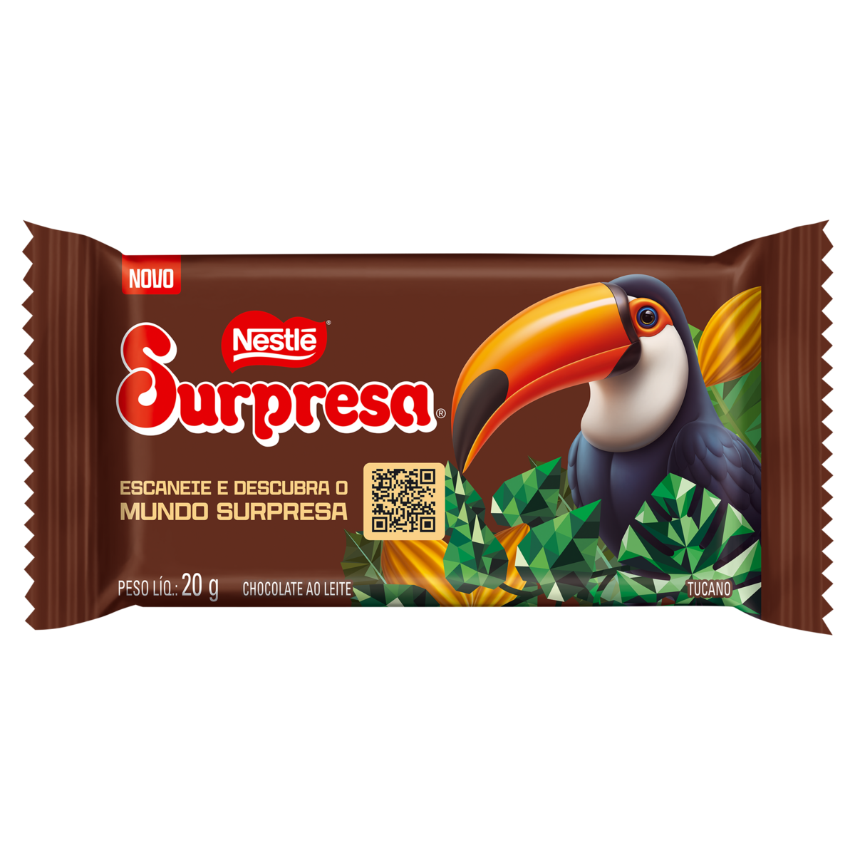 Chocolate ao Leite Surpresa Pacote 20g